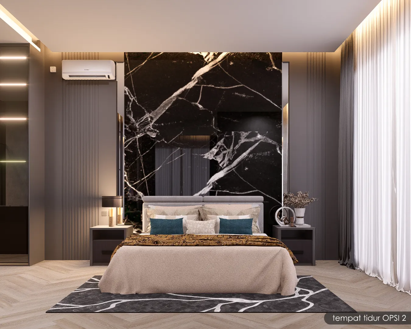 Master Bedroom Custom Bogor – Dapur Furniture
